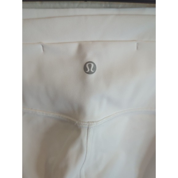 NWT LULULEMON Wunder Under HR 7/8 (28") Tight Mesh Sz8 White - Picture 4 of 7